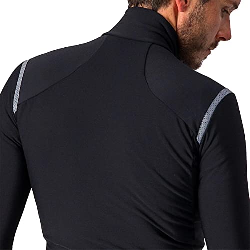 CASTELLI All Nano Ros - Camiseta para Hombre, Color Negro, Talla XL