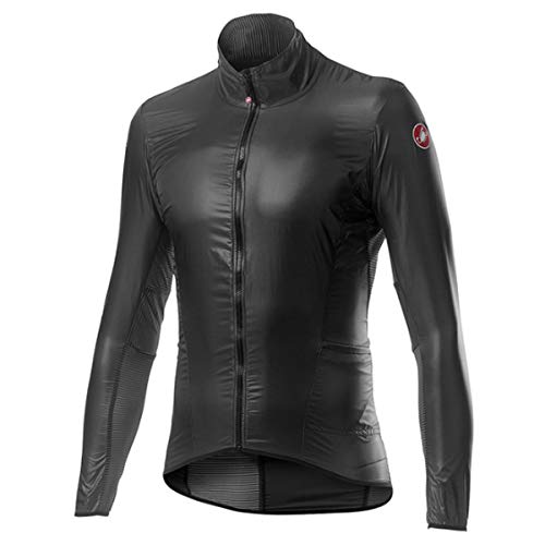 castelli Aria Shell, Chaqueta Deportiva para Hombre, Hombre, 4520058, Dark Gray, XX-Large