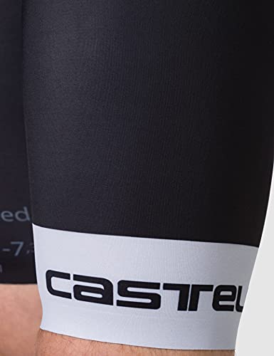 CASTELLI Body Paint 4.X Speed Suit LS Pantalones Cortos, Silver Gray/Black, L para Hombre