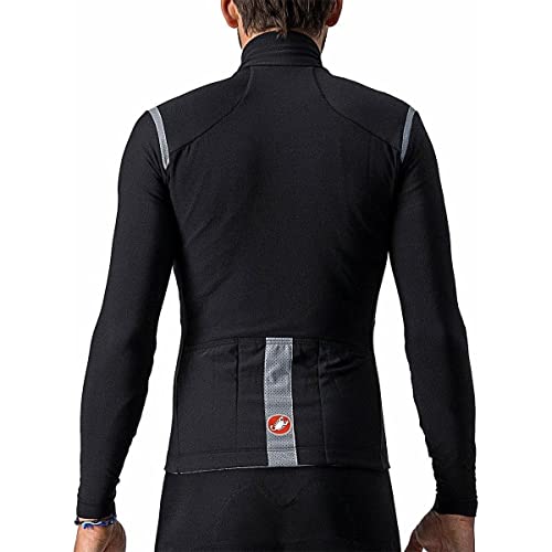 CASTELLI – Camiseta para Hombre Nano Ros, Hombre, Camiseta, 4520515, Negro, S