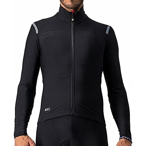 CASTELLI – Camiseta para Hombre Nano Ros, Hombre, Camiseta, 4520515, Negro, S