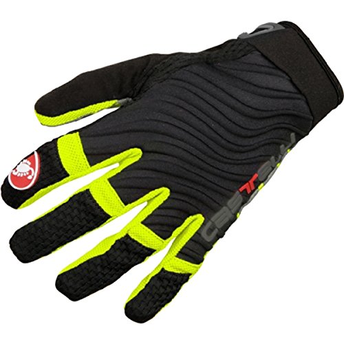 castelli - CW 6.0 Cross Glove, Color Amarillo,Negro, Talla XL