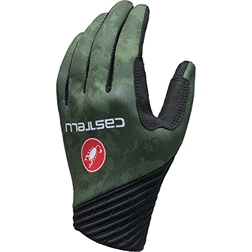 castelli CW 6.1 Unlimited Glove Guantes de Ciclismo, Hombre, Verde Militar, XX-Large