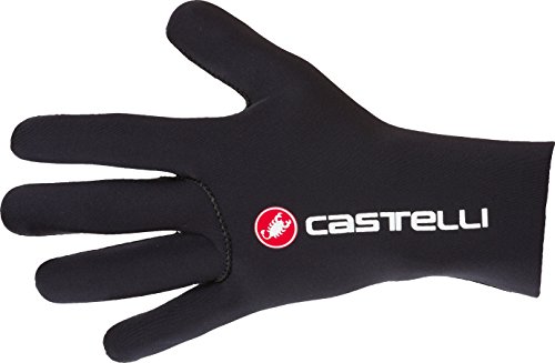 castelli Diluvio C Glove Guantes de fútbol, Unisex Adulto, Negro, L-XL