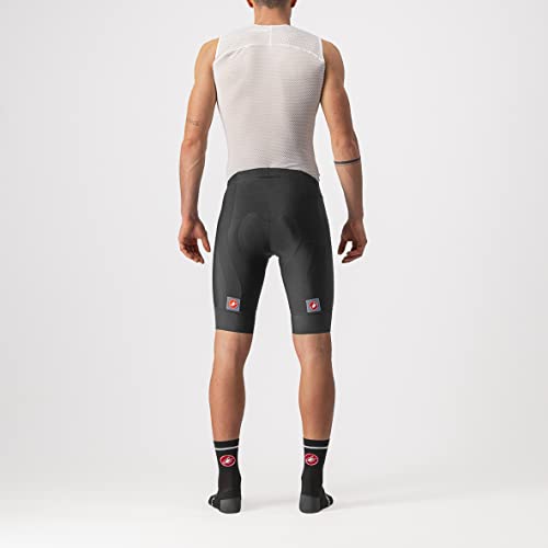 CASTELLI Entrata Short - Pantalón Corto para Hombre Negro S