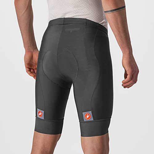 CASTELLI Entrata Short - Pantalón Corto para Hombre Negro S