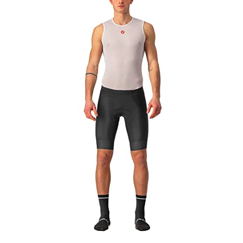 CASTELLI Entrata Short - Pantalón Corto para Hombre Negro S