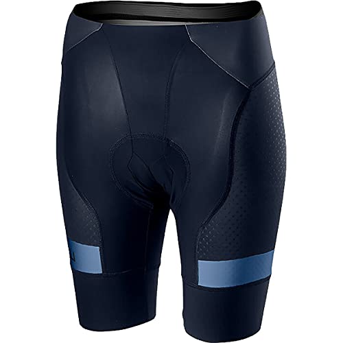 CASTELLI Free Aero Race 4 W Short Pantalones Cortos, Savile Blue/Agate Blue, M para Mujer