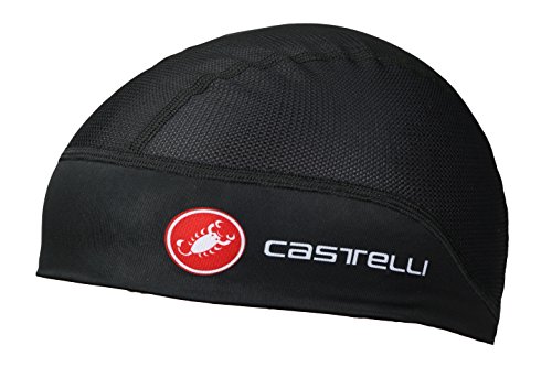 castelli Gorro de Ciclismo para el Verano, Summer Skullcap, Negro, única