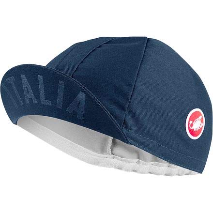 CASTELLI Italia Cap, Gorra para Hombre, Dark Infinity Blue, Uni