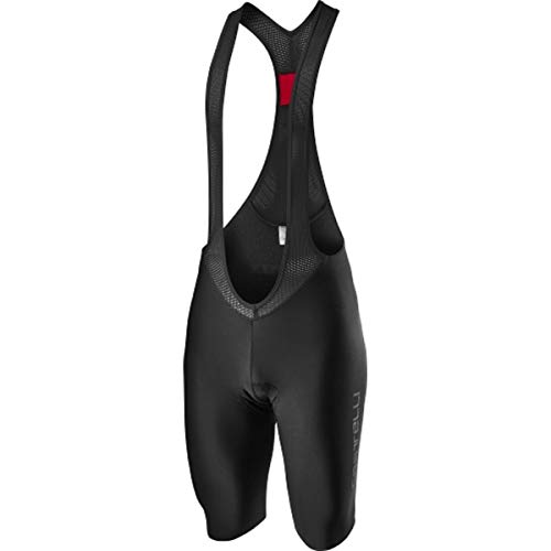 castelli Nano Flex Pro Race Bibshort - Pantalones Cortos para Hombre, Color Negro, Talla S