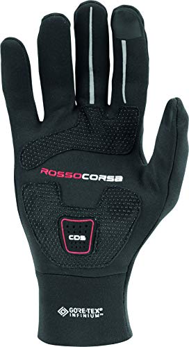 castelli Perfetto Ros Glove Guantes de fútbol, Unisex Adulto, Negro, L