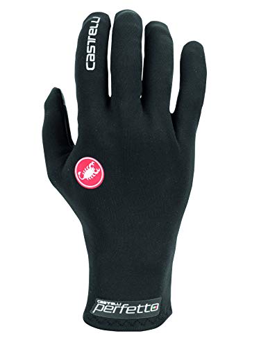 castelli Perfetto Ros Glove Guantes de fútbol, Unisex Adulto, Negro, L