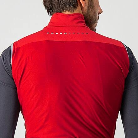 castelli Perfetto Ros Vest Chaqueta, Hombre, Pro Red, L