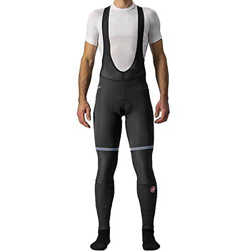 castelli Polare 3 - Mallas de ciclismo para hombre (talla L)