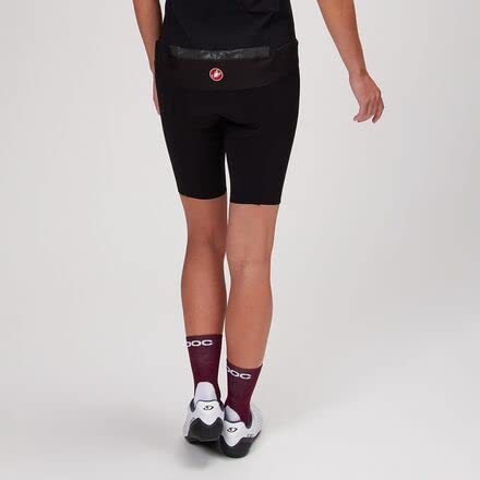 CASTELLI Premio Black W Short Pantalones Cortos, Negro, M para Mujer