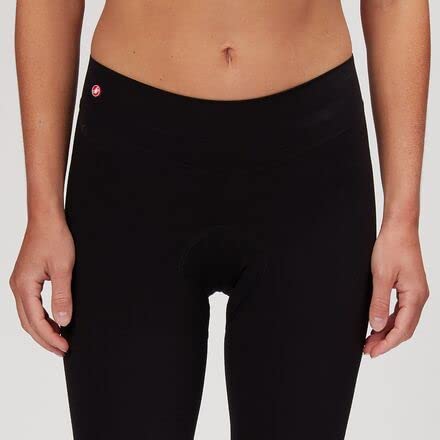 CASTELLI Premio Black W Short Pantalones Cortos, Negro, M para Mujer