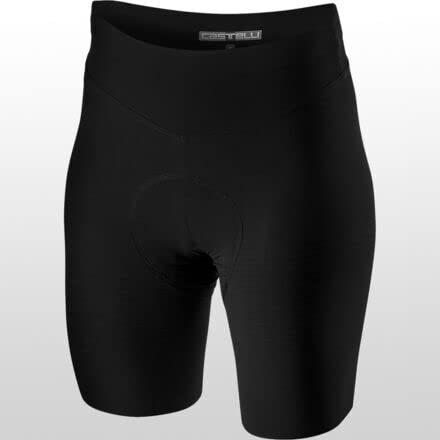 CASTELLI Premio Black W Short Pantalones Cortos, Negro, M para Mujer