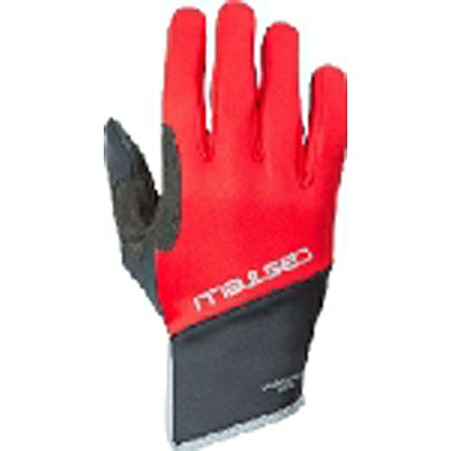 Castelli Scalda Pro Glove - Men's Red/Black, XXL