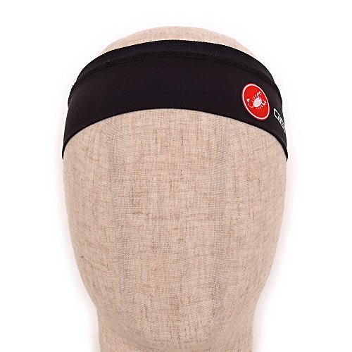 Castelli Summer Headband, Bandana Unisex – Adulto, Negro, Talla Única