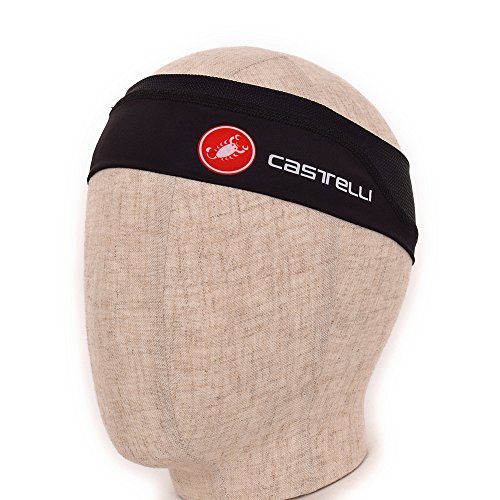 Castelli Summer Headband, Bandana Unisex – Adulto, Negro, Talla Única