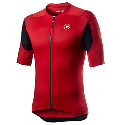 castelli Superleggera 2 Camiseta, Hombre, Rojo, XX-Large