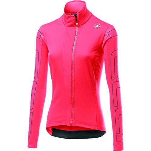 castelli Transition W Jacket Chaqueta, Mujer, Brilliant Pink, L