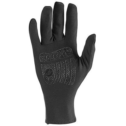 castelli Tutto Nano Glove Guantes de fútbol, Unisex Adulto, Negro, L