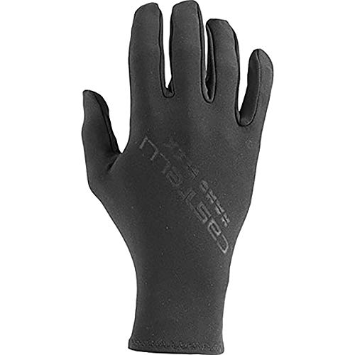 castelli Tutto Nano Glove Guantes de fútbol, Unisex Adulto, Negro, L