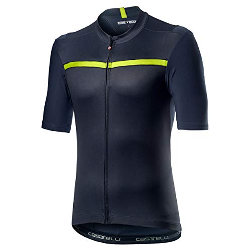 castelli Unlimited Camiseta, Hombre, Dark Steel Blue, M