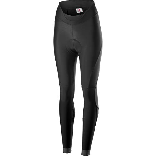 castelli Velocissima Tight Pantalones Cortos para Ciclismo, Mujer, Negro, M