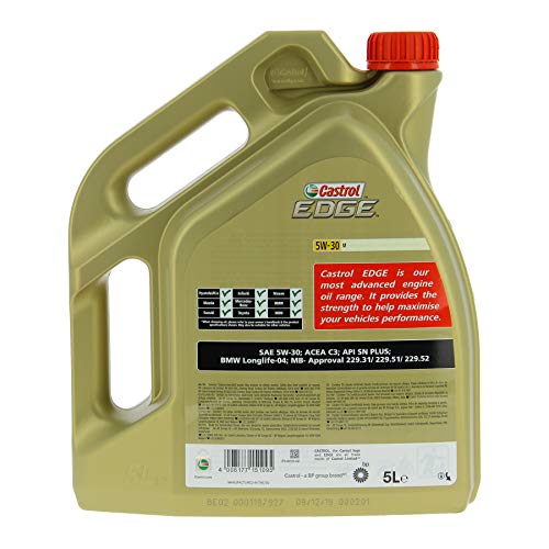 Castrol EDGE 5W-30 M Aceite de Motor 5L