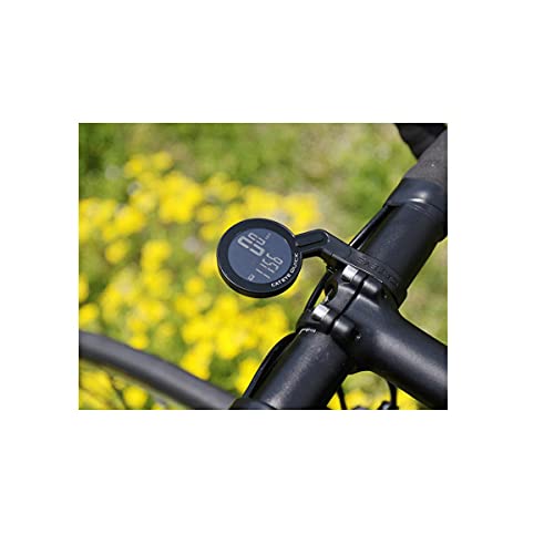 Cat Eye Computadora Quick Podómetro Ciclismo Unisex Adulto, Negro (Negro), Talla Única