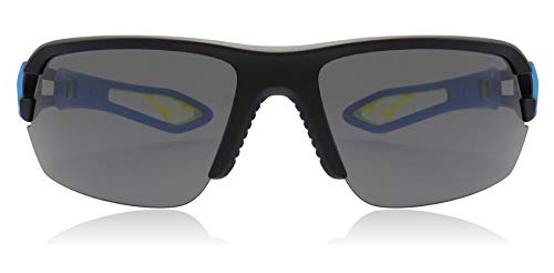 Cébé S'Track, Gafas de Sol, Negro Mate / Azul, M