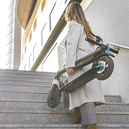 Cecotec Patinete eléctrico Bongo Serie A Advance Connected MAX. Potencia máxima 700W, Batería Intercambiable, Autonomía ilimitada hasta 25km, Ruedas Tubeless antirreventón 8,5”, 3 Modos de conducción