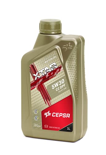 CEPSA XTAR 5W30 C2 DPF (1L) Lubricante sintético para vehículos Gasolina y diésel