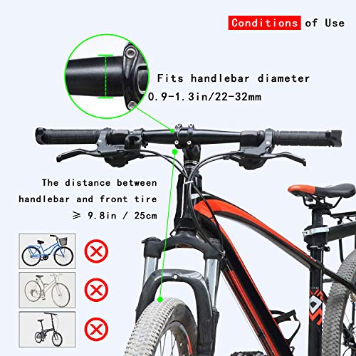 Cesta de Lona Bicicleta, Cesta para Bicicleta,Bicicleta de Gran Capacidad Cesta,Plegable Desmontable Cesta para Extraíble para Porta Mascotas, Bolsa de Compras, Camping al Aire Libre（Negro）