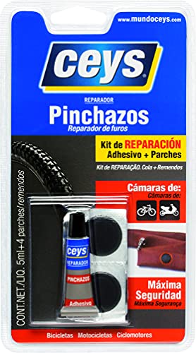 CEYS 505016 Adhesivo reparador pinchazos, Azul, 0