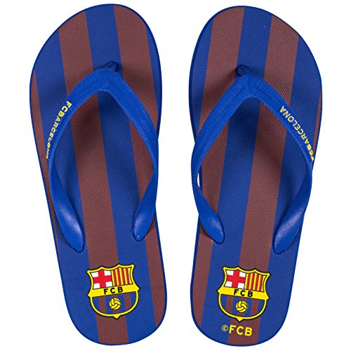 Chanclas Barça - Colección oficial FC Barcelona para hombre, talla adulto, multicolor (multicolor), 41-42