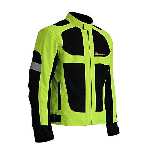 Chaqueta de moto LKN transpirable para verano con protecciones