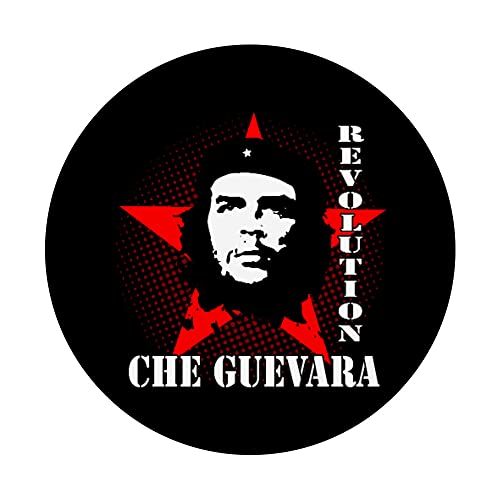 Che Guevara Cuba Revolucionario Guerrillero Icono Mundial PopSockets PopGrip Intercambiable