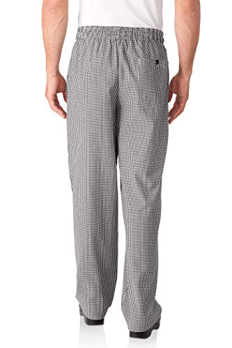 Chef Works Men's Essential Baggy Zip-Fly Chef Pants