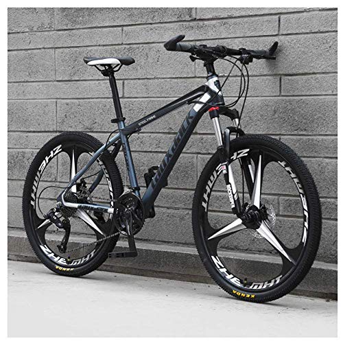 Chenbz Deportes al Aire Libre de la suspensión Delantera Bicicleta de montaña, Frame 17 Pulgadas HighCarbon de Acero de 26 Pulgadas y Ruedas con Frenos de Disco mecánicos, 24Speed ​​los mecanismos de