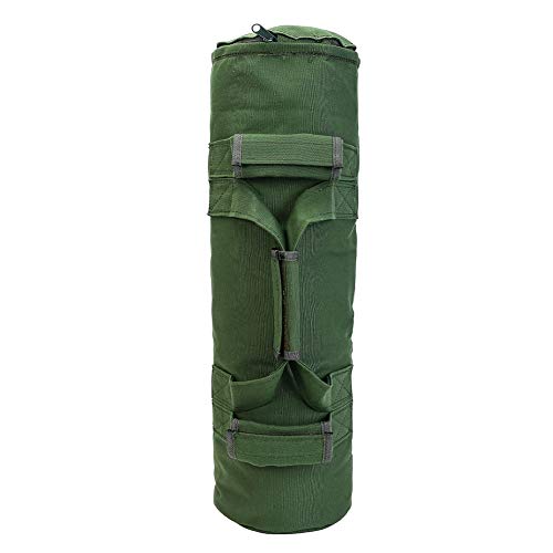 CHENGYI Entrenamiento Heavy Duty Bolsas de Arena para la idoneidad, Aptitud Funcional, Cross-Training Ejercicio y Crossfit con Pesas Ajustable CYTN01 (Verde Militar)