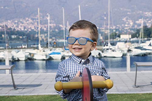 Chicco Azul 2 años Gafas de Sol Infantiles, Verde Transparente, 36 m+ Unisex niños