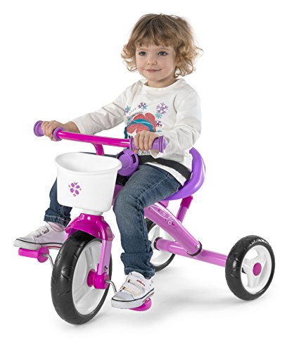 Chicco- Triciclo 2 en 1, Color Rosa (Artsana Spain 00007412100000)