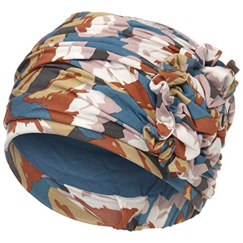 Christine Headwear Turbante Autumn CherriesHeadwear Gorro quimioterapia pañuelo para Cabeza (Talla única - Azul petróleo)