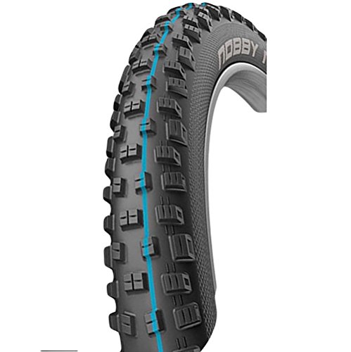 Cicli Bonin Schwalbe Nobby Nic Addix Spgrip TL Easy Snakeskin Neumáticos, Unisex Adulto, Negro, Talla única