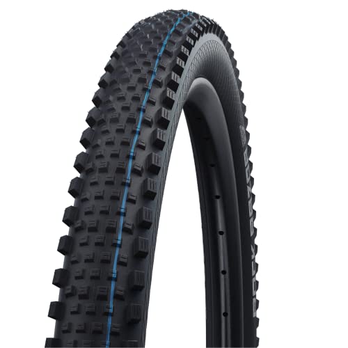 Cicli Bonin Schwalbe Rock Razor Addix Spgrip TL Easy Snakeskin Neumáticos, Unisex, Negro, Talla única