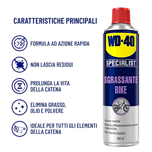 Cicli Bonin Unisex Adulto WD-40 Potente Desengrase Poder, 500ml